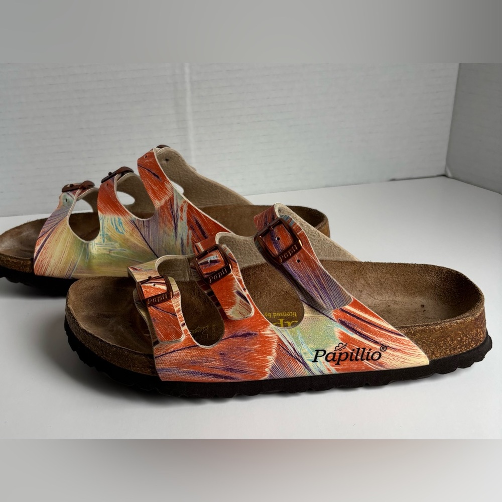 Birkenstock Papillio Florida Ladies Sandals Multi Color Size 5 US - Picture 5 of 12
